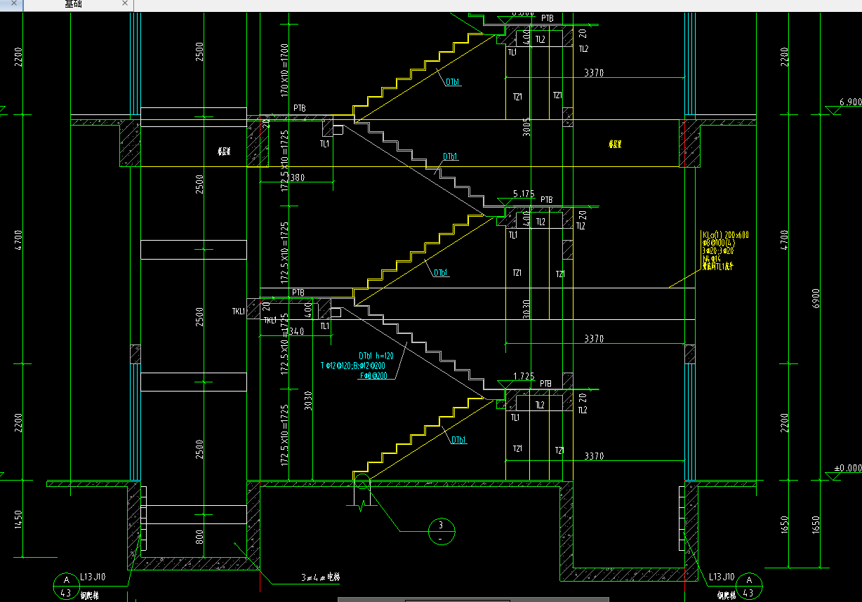 答疑：楼梯钢筋含量一般占楼梯投影面积的多少？