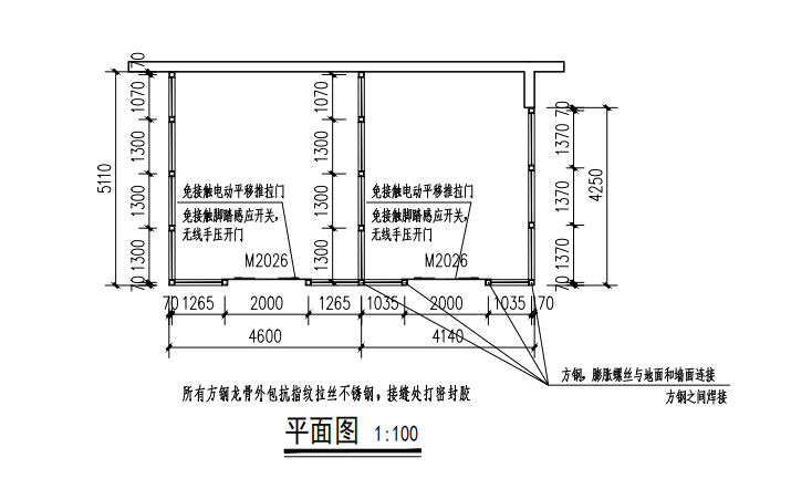 答疑：请问这种玻璃外包不锈钢，用的镀锌方管，应该怎么套清单定额