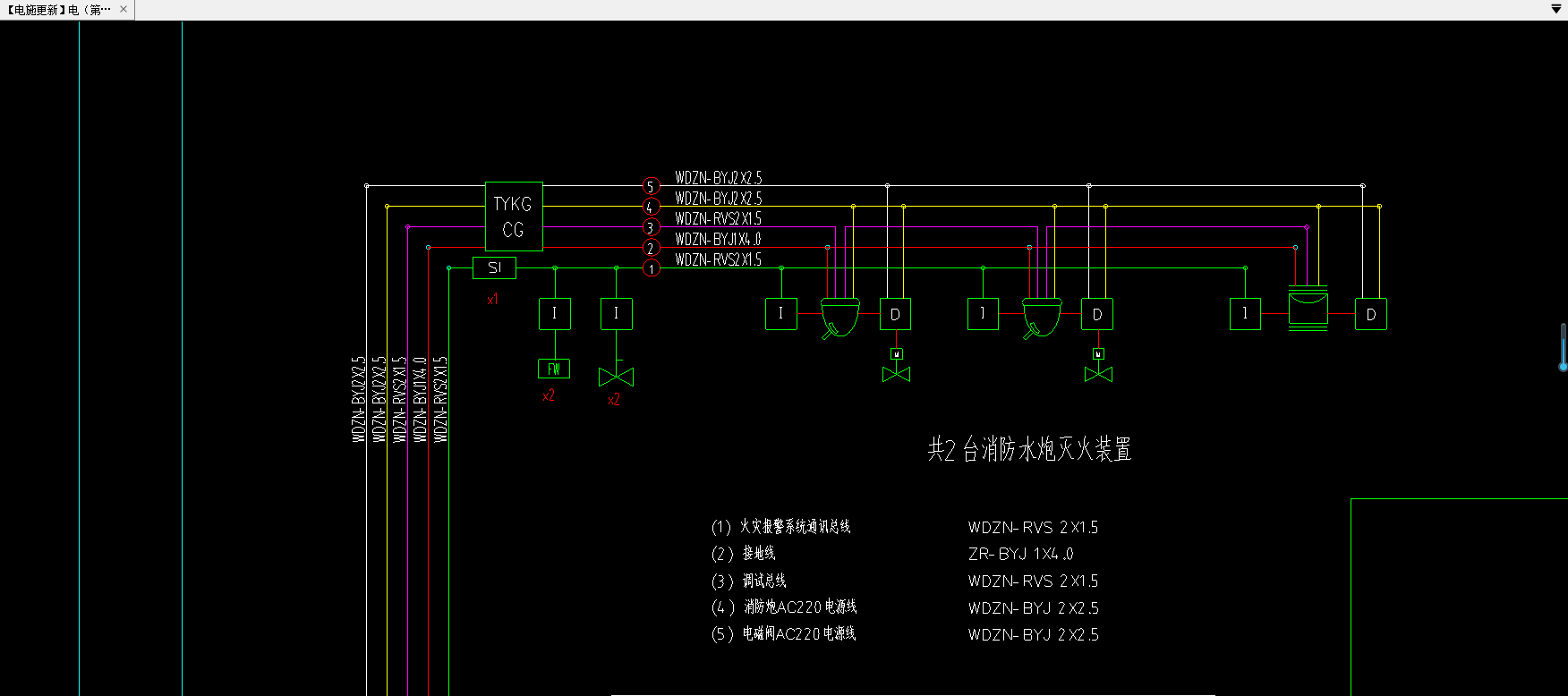 答疑：消防水炮1~5如何算量
