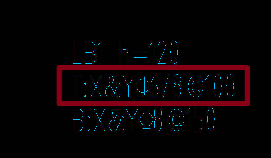 答疑：如图所示，LB1的顶部钢筋这样表示是什么意思？
