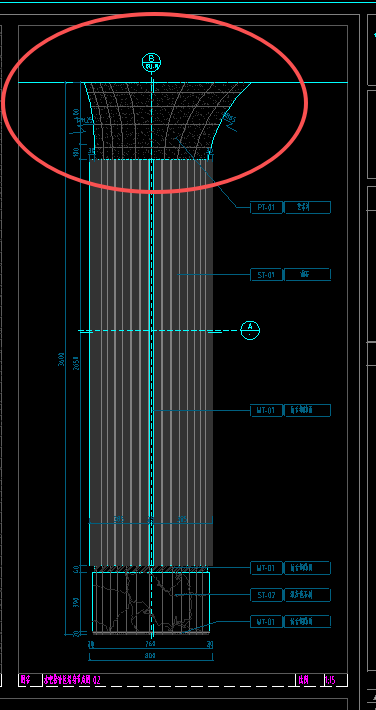 答疑：利用天棚节点绘制只能生成对称弧面，这种大厅圆柱天棚非对称圆弧曲面怎么绘制