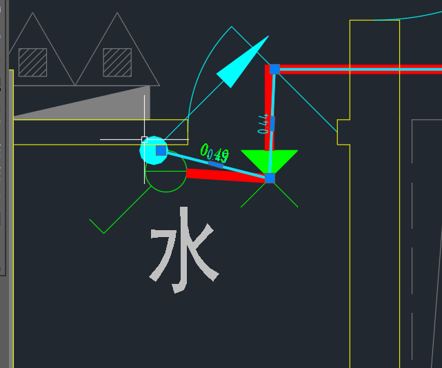 答疑：请问这个地方的开关立管是一根还是两根，它距地1.5走顶，上去需要重新加一根管子吗