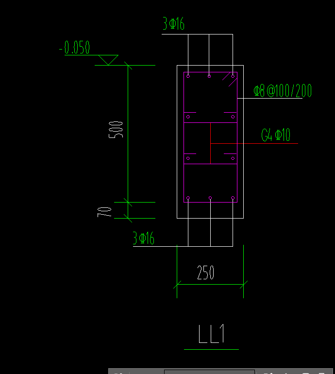 答疑：这个联系梁的钢筋如何布置啊？