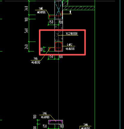 答疑：下图结构中的XGZ根据建筑图看是在窗的两侧吗？还是说在窗上部