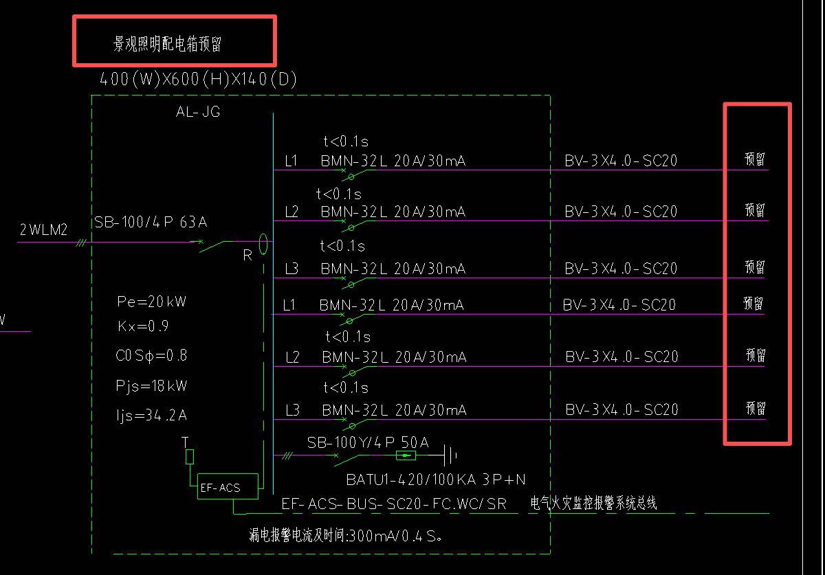 答疑：请问预留的配电箱和配线要画吗，应该怎么处理