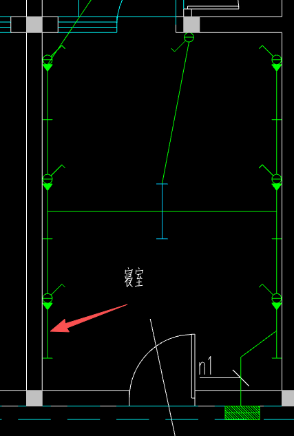 答疑：请教一下，这是学校宿舍的电气，请问一下连接密闭开关的这个灯是什么？