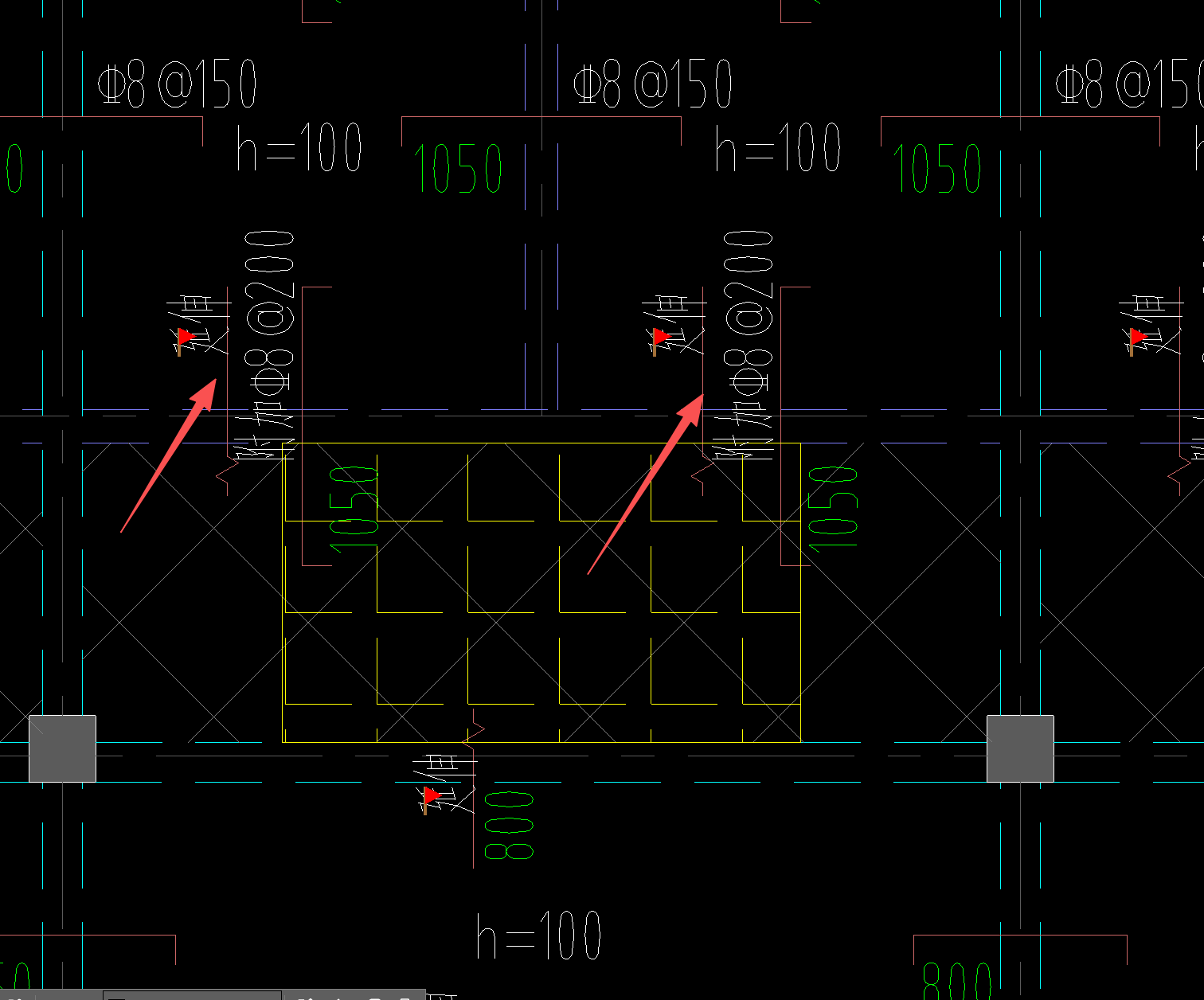答疑：板负筋标注的延伸什么意思