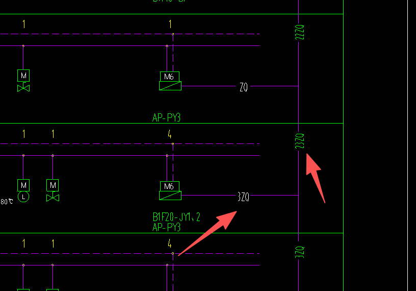 答疑：请问各位老师，这个ZQ是风机直启线，4*1.5的电缆，这个3ZQ是代表3根电缆吗