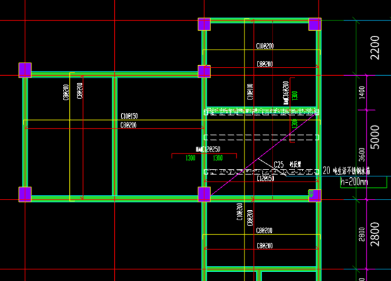 答疑：画屋面板的时候结构图这两张怎么看，那个不锈钢水箱是什么，上人屋面