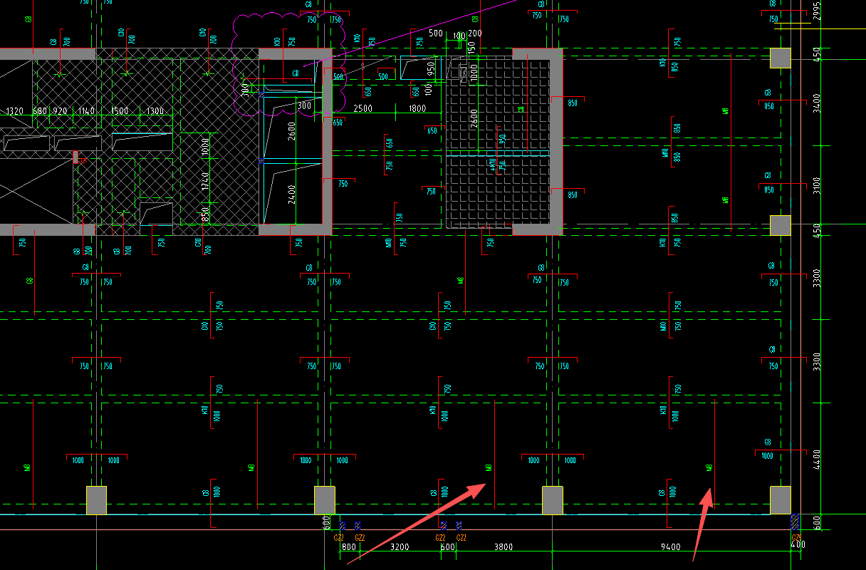 答疑：m8是底筋还是面筋，没箭头