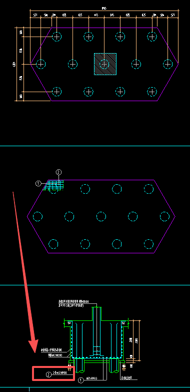 答疑：这个桩承台的底筋，2排C32@180该怎么画，这个2排输入不了