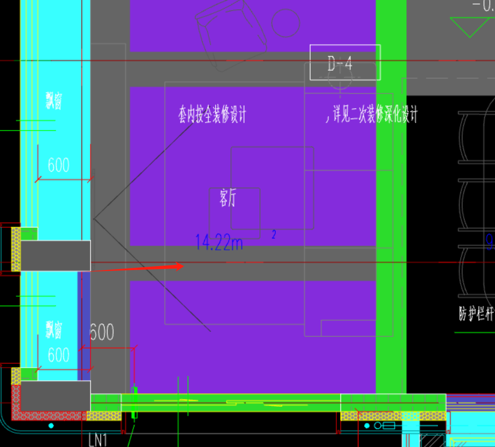 答疑：此处是现浇板和叠合板构件接缝处，想画此处板缝，板缝厚度为叠合板厚度还是现浇+板厚