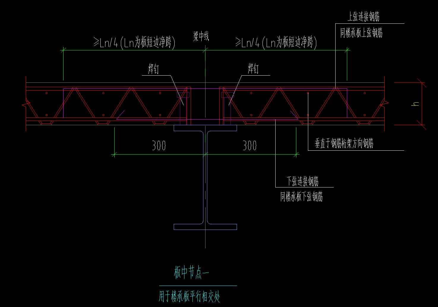 答疑：钢结构上下弦钢筋怎么布置