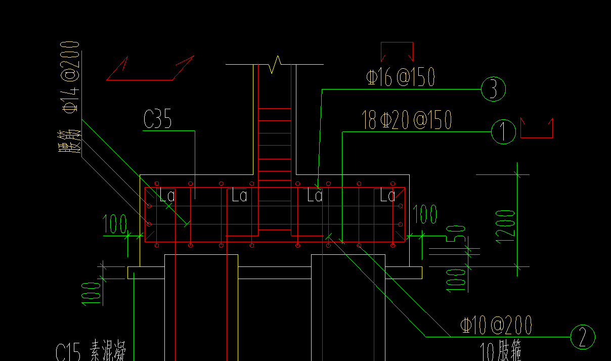 答疑：老师，请问这种承台的钢筋怎么设置呀