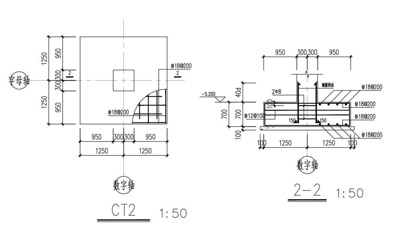 答疑：这类型的桩承台钢筋如何绘制？