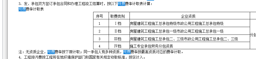答疑：这个公司的资质应该按几档取费