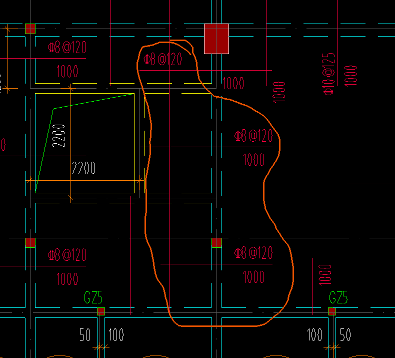 答疑：这块的受力筋负筋是怎么布置的呢