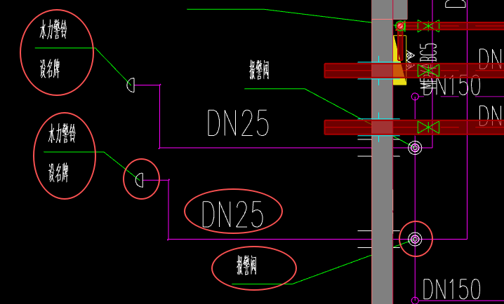 答疑：这个水力警铃和报警阀接的管是电管还是水管