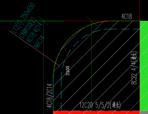 答疑：想问一下这种梁怎么画