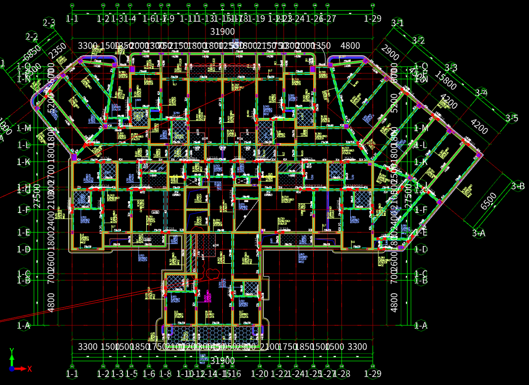 答疑：已建好模型导入新图之后如何能快速校核模型中构件和图纸吻合度