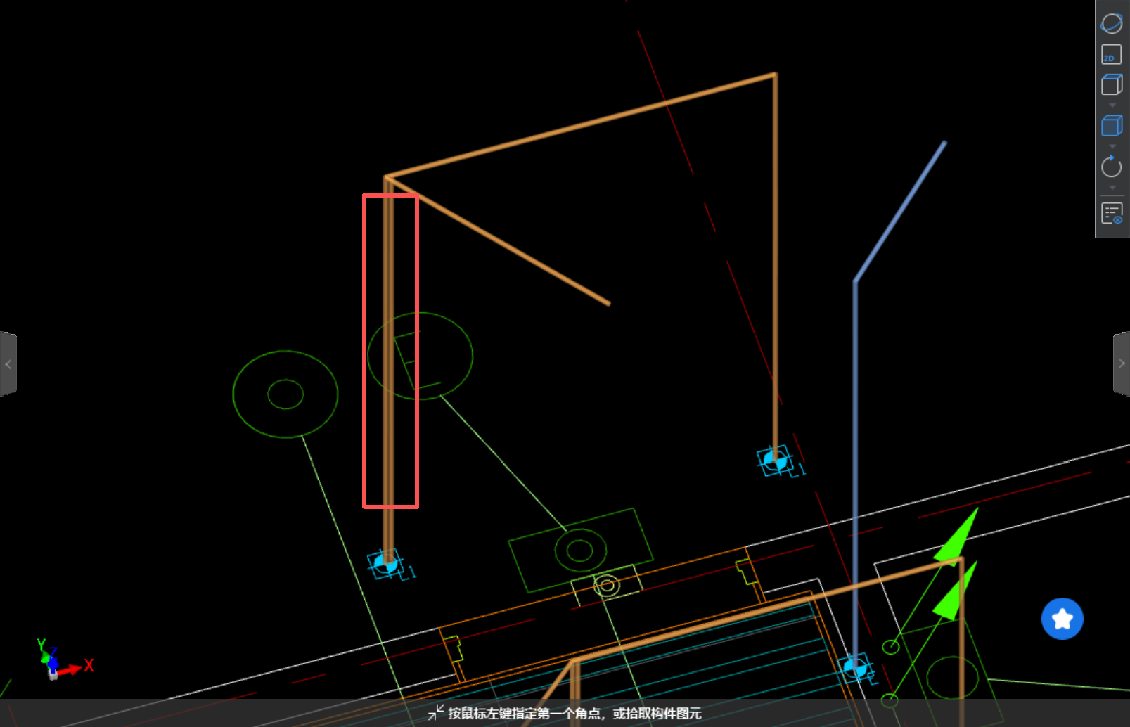 答疑：竖向金属软管可以下去一根后在上来一根嘛？