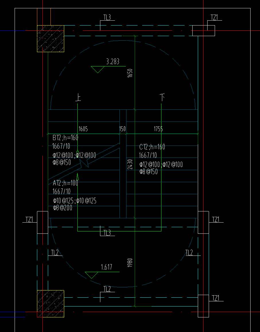 答疑：楼梯一个梯段有两种梯段类型该怎么绘制，钢筋信息分别怎么填写