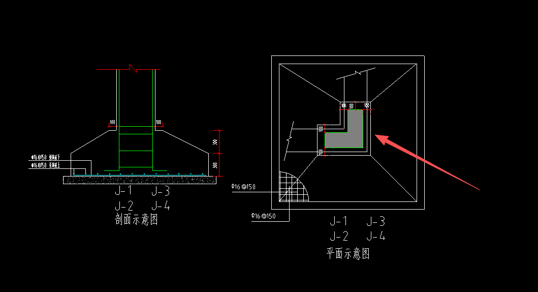 答疑：这种平面的独立基础用布置？
