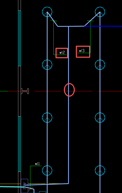 答疑：wl2和wl3是两根同规格的线，中间那根圈起来的那根线是不是要乘2