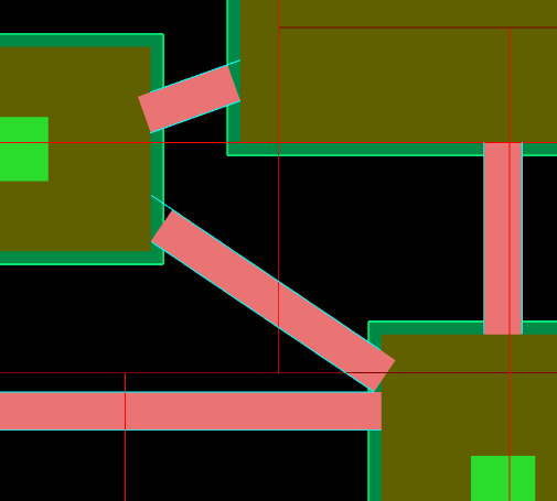 答疑：老师们，像这种图纸上没有原味标注，斜交梁怎么让他闭合连接支座上呢，只能手动拉过去