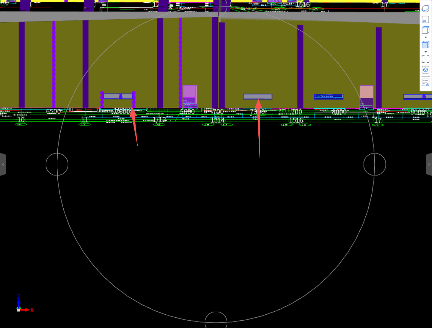 答疑：这种低窗口的构造柱顶标高是到墙顶还是，跟窗口高度一致