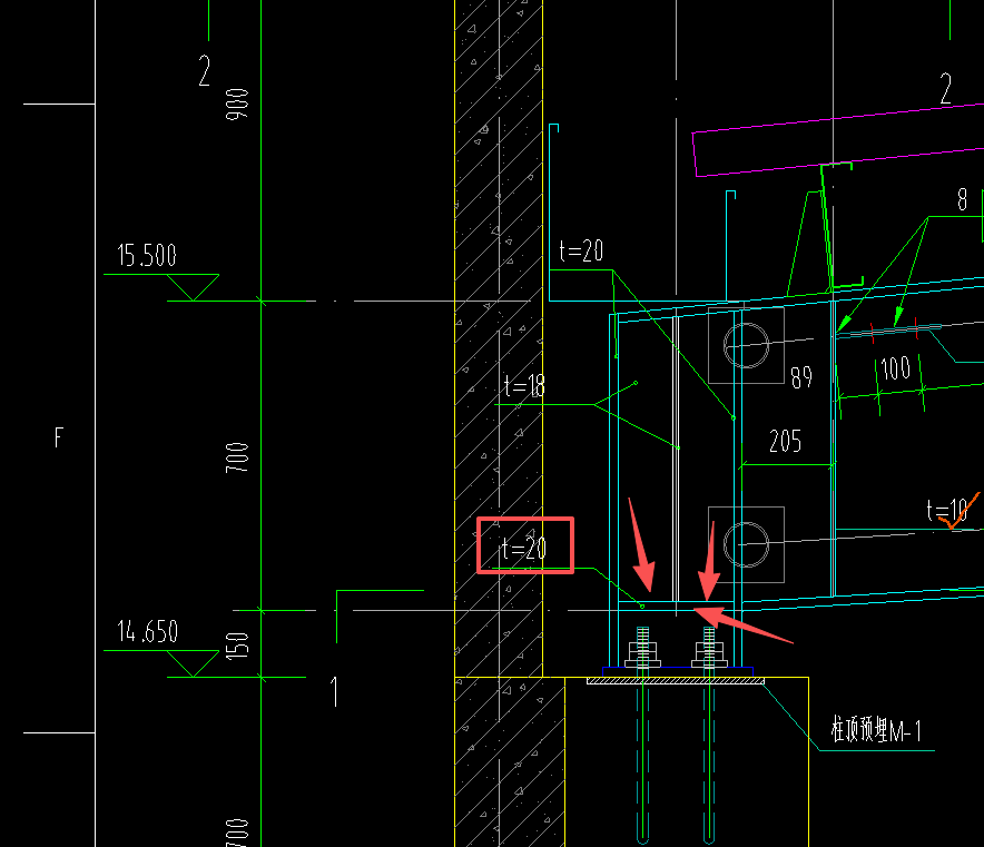 答疑：这个到底是钢板还是钢梁的厚度？