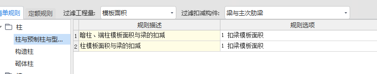 答疑：柱模板与梁模板的扣减