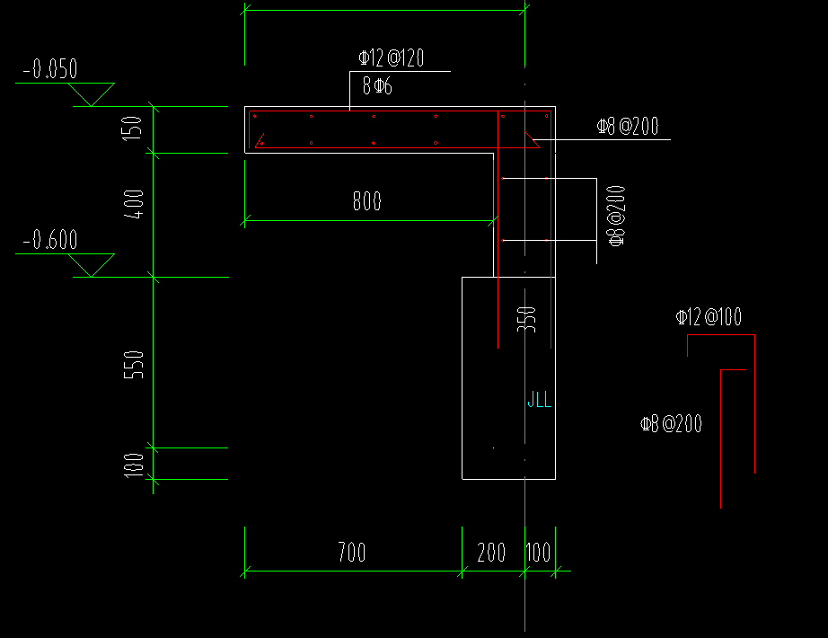 答疑：这种节点是套挑檐还是板？