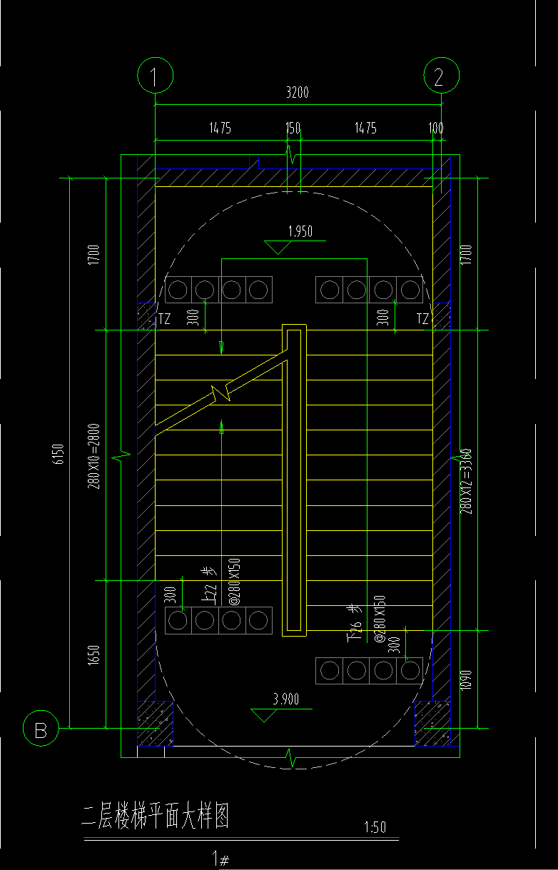 答疑：请问为什么我楼梯就是不对，数据也没有不对，标高也是3.9，能帮我找出不对的原因吗