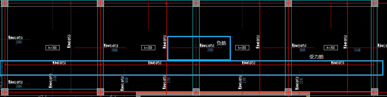 答疑：图上标注的负筋、受力筋对吗？