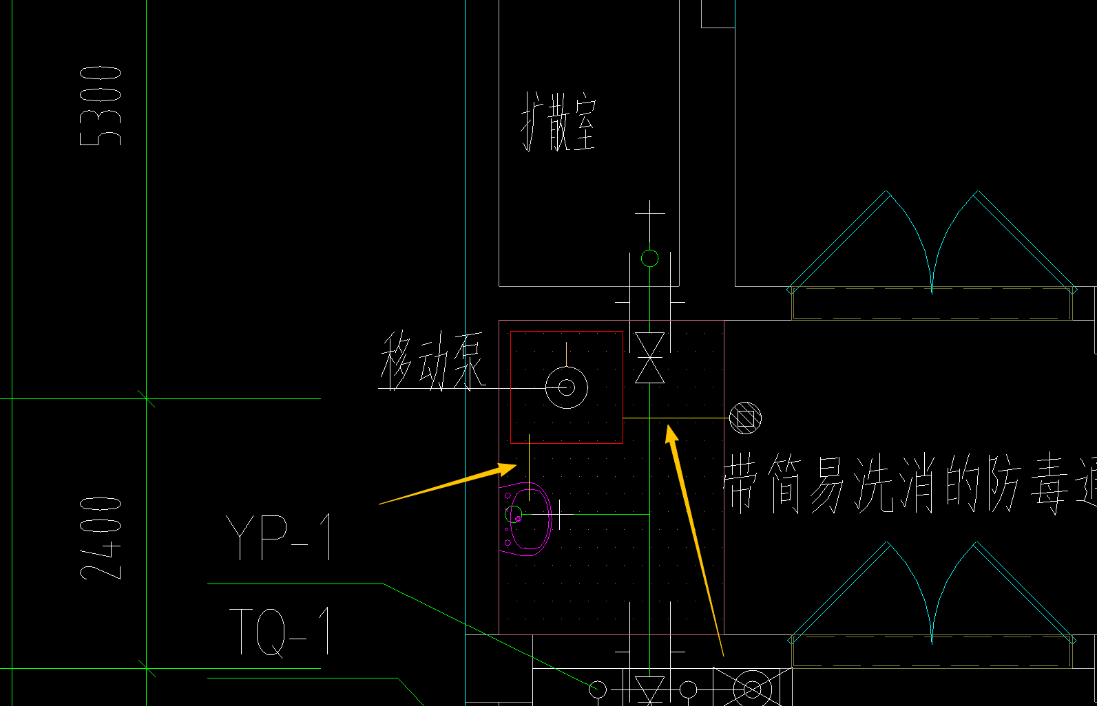 答疑：地库图纸中这段管道是？