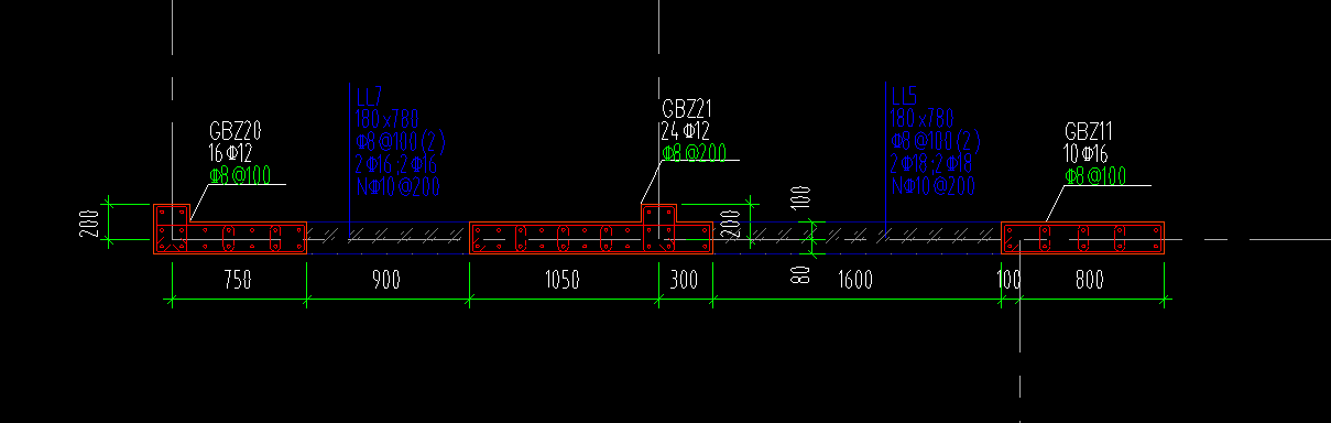 答疑：这种柱子属于暗柱还是框架柱