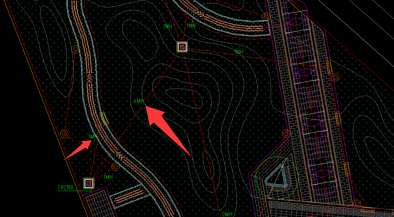 答疑：请问各位老师，弱电平面图里，MH是啥意思啊？