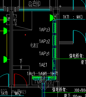 答疑：在电源室中哪个配电箱是监控室电源预留箱