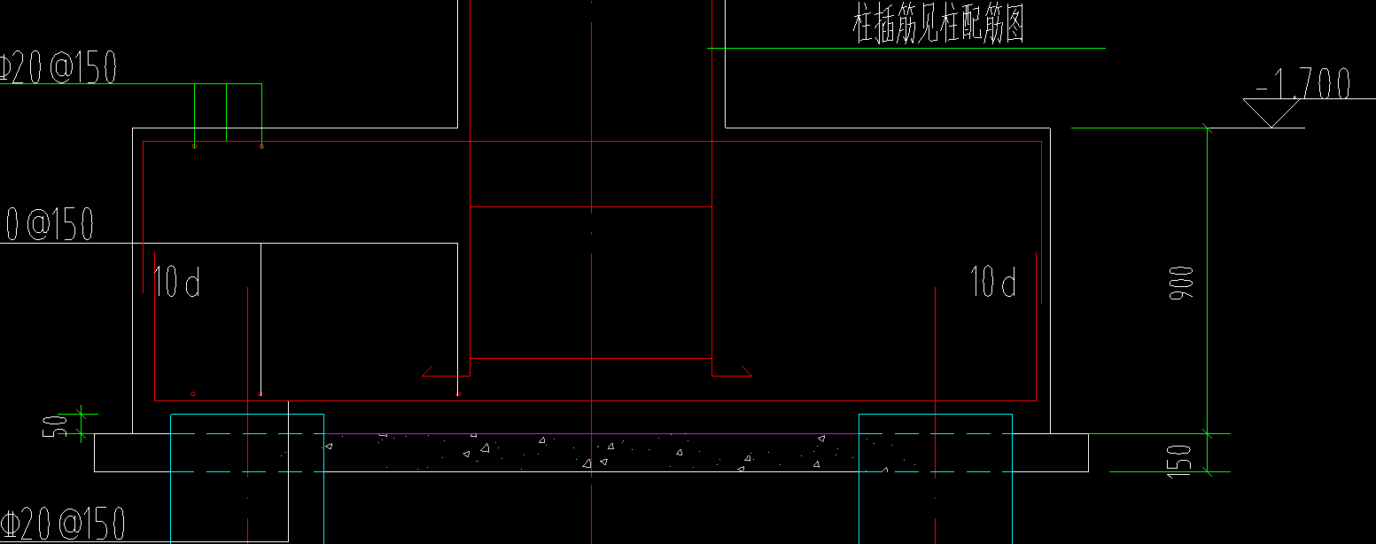 这个承台各位怎么理解,上下弯折都是10D么,还是搭接10d-服务新干线答疑解惑