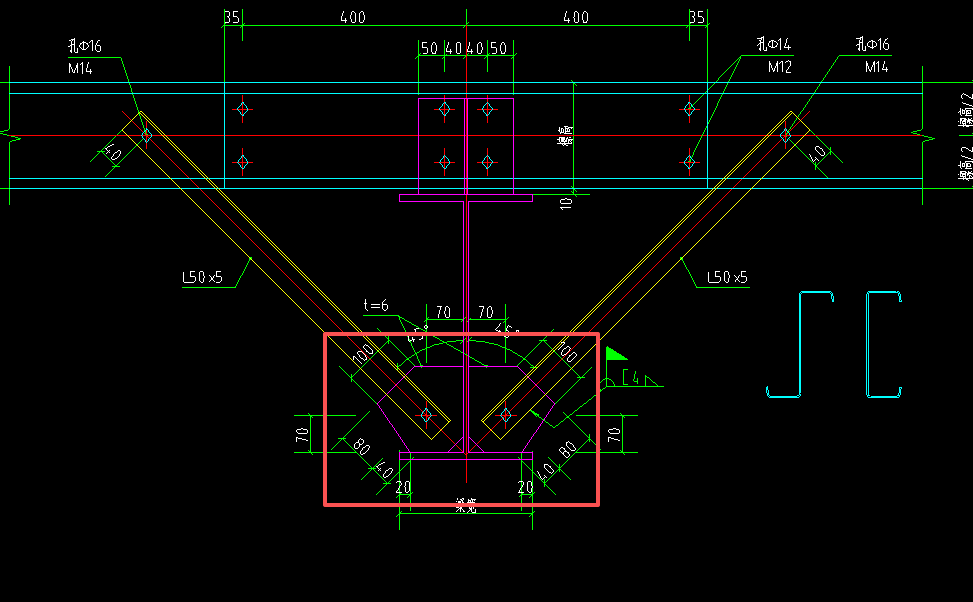 答疑：请问这块板是不是隅撑板，应该怎么计算