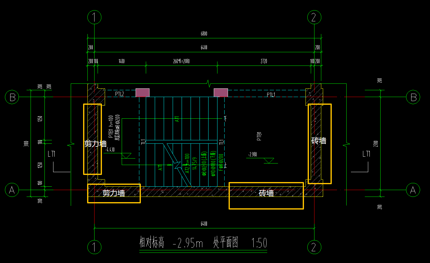 答疑：楼梯平台板没有梁怎么搭在砖墙上？