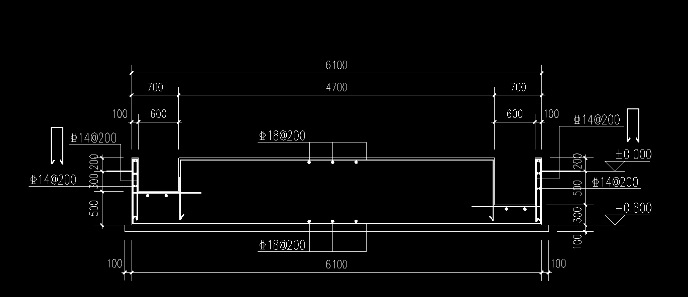 答疑：请问如图设备基础的钢筋该怎么布置