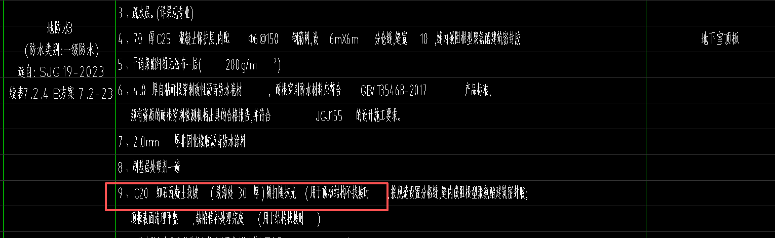 答疑：地下室顶板找坡怎么算啊，没找坡图