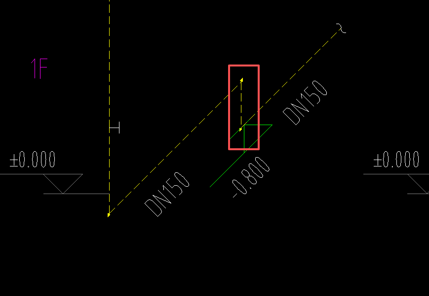 答疑：这个标高改变的位置 在第二张图是哪个位置？？