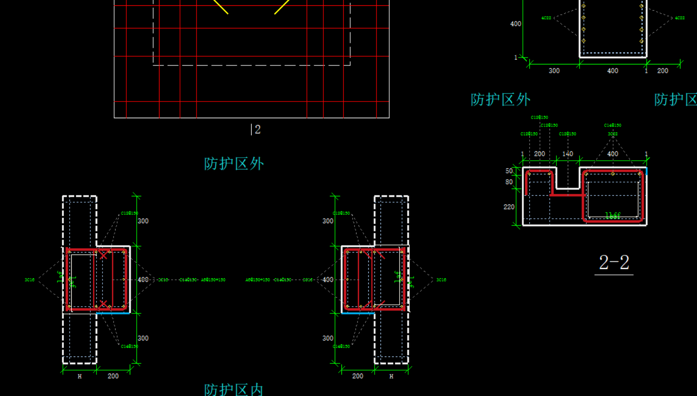 答疑：各位老师，上下左右构造已经按图纸给的信息布置了，这个中部设的构造筋应该添加到哪呢