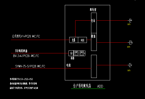 答疑：弱电箱到弱电插座没有接线型号