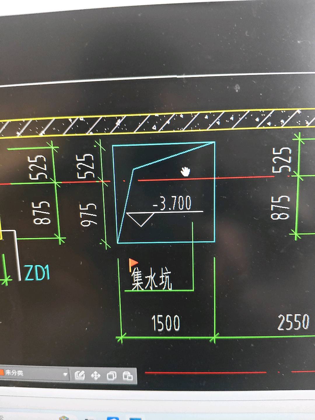 答疑：积水坑就一个这种图，这咋识别啊
