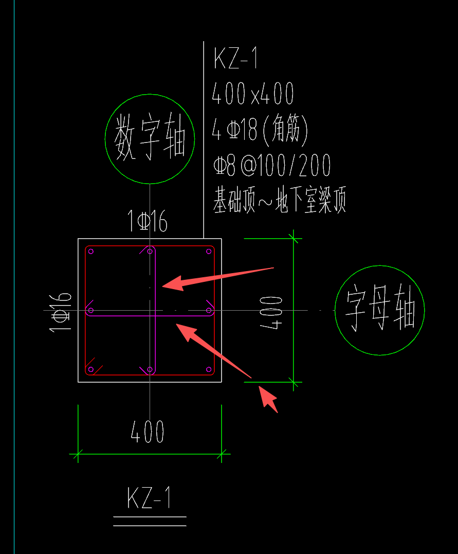 答疑：这个拉筋规格为啥没标注？还是在哪里标注了？