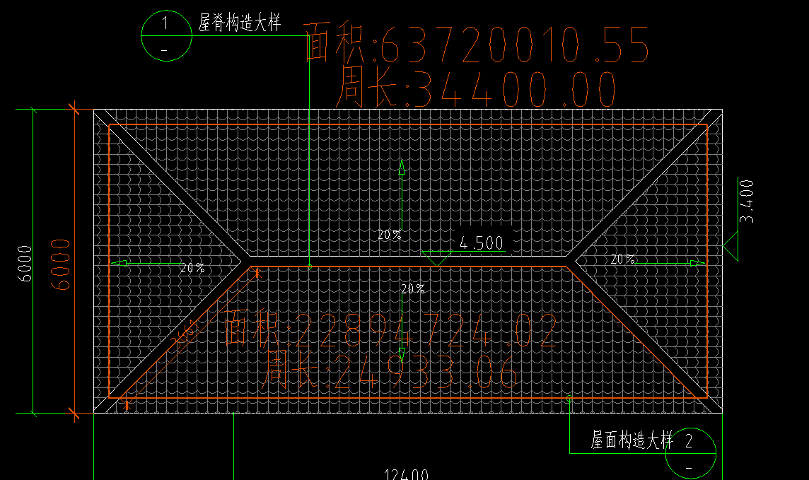 答疑：这种屋面的面积怎么算